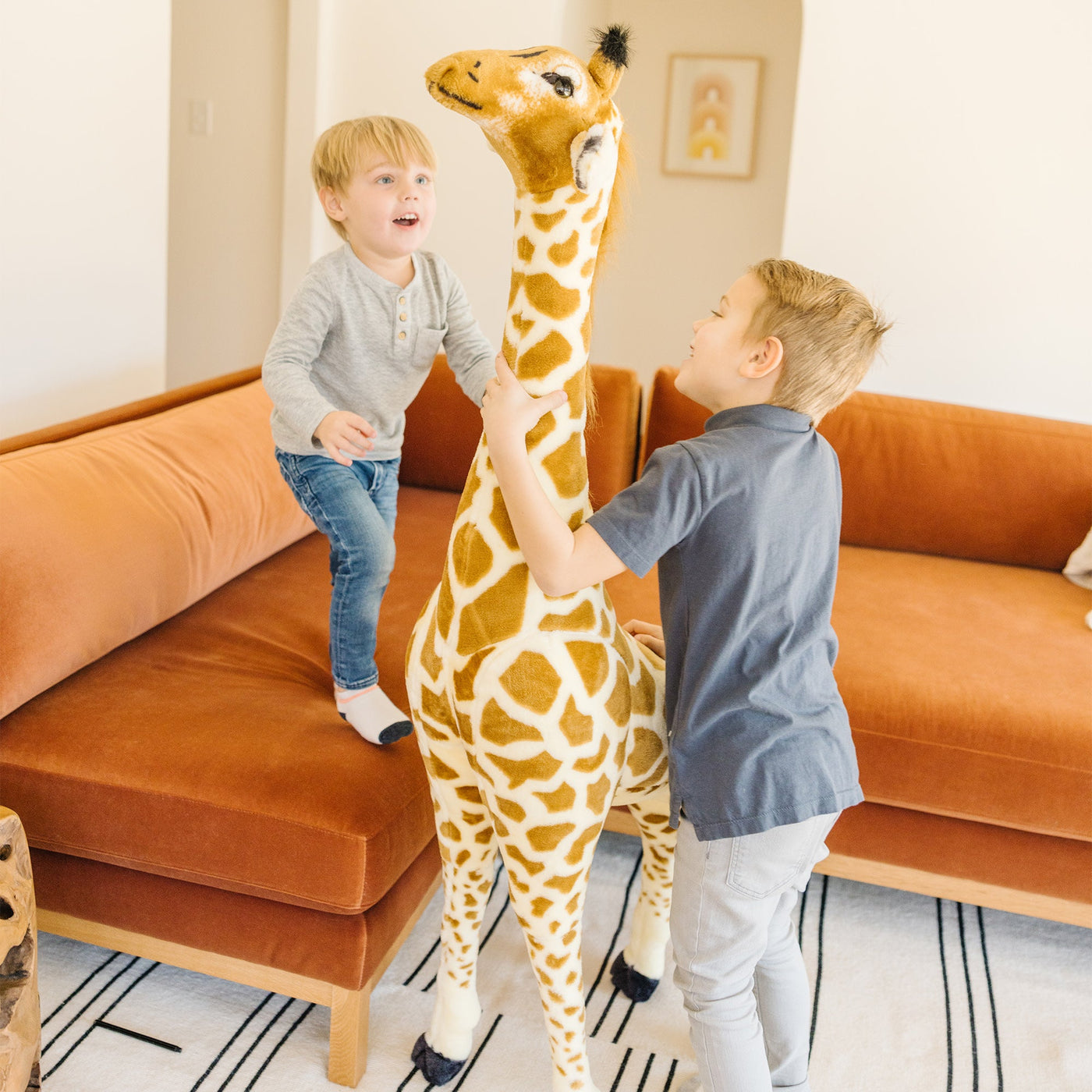 Giraffe Lifelike Plush Stuffed Animal A5