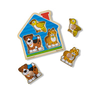 House Pets Jumbo Knob Puzzle - 3 Pieces W8