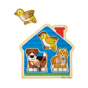 House Pets Jumbo Knob Puzzle - 3 Pieces W8