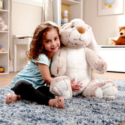 Jumbo Burrow Bunny Stuffed Plush Animal N8