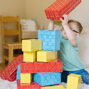Jumbo Cardboard Blocks - 24 Pieces I7