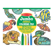 Jumbo Coloring Pad - Animals Z3
