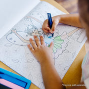 Jumbo Coloring Pad - Princess & Fairy J2