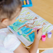 Jumbo Coloring Pad - Princess & Fairy J2