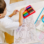 Jumbo Coloring Pad - Vehicles B7