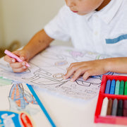 Jumbo Coloring Pad - Vehicles N2