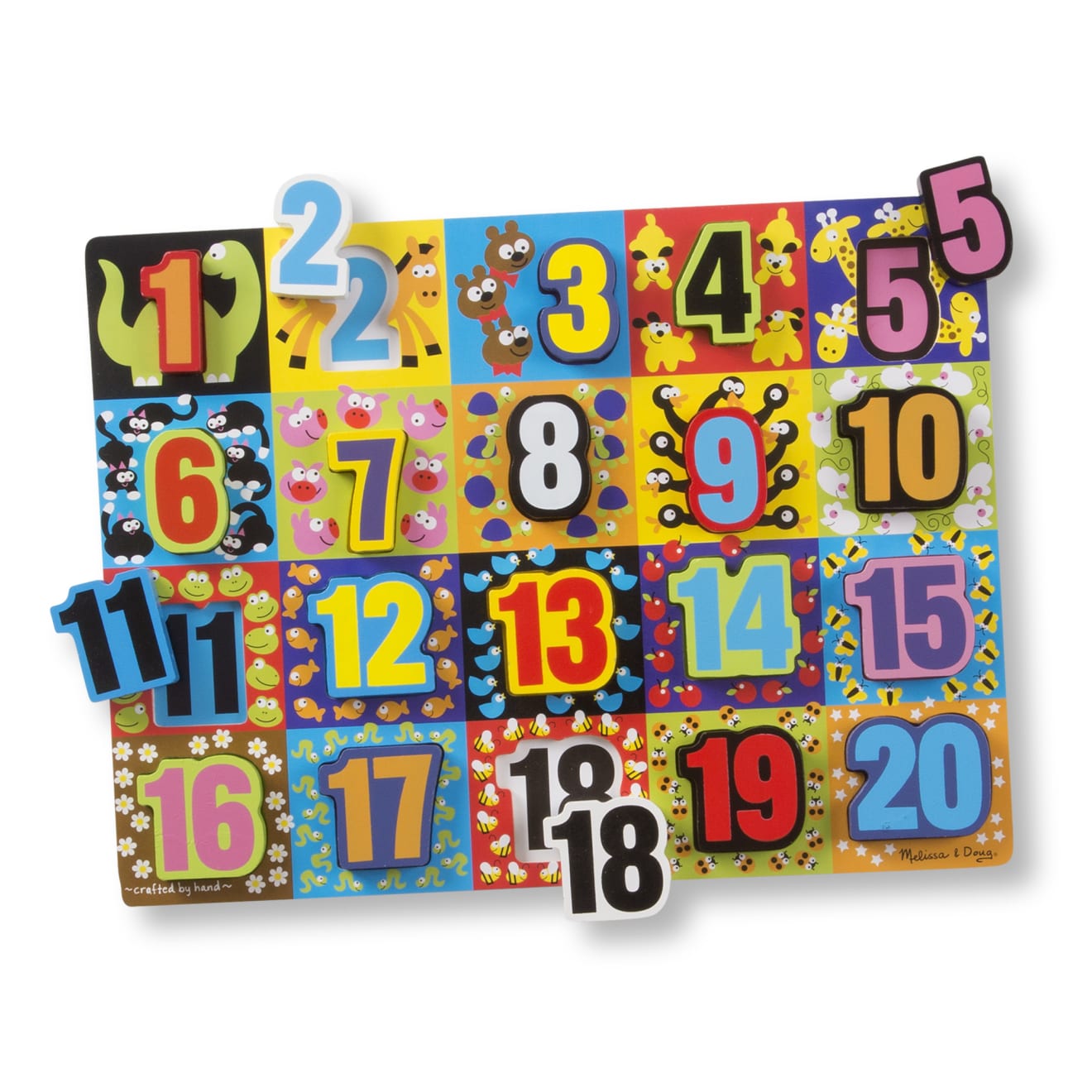 Jumbo Numbers Chunky Puzzle E0