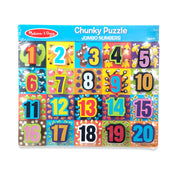 Jumbo Numbers Chunky Puzzle E0