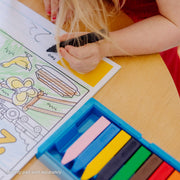 Jumbo Triangular Crayons D7