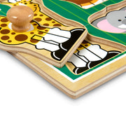 Jungle Friends Jumbo Knob Puzzle - 3 Pieces V6