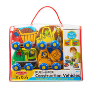 K's Kids Pull-Back Construction Vehicles D0