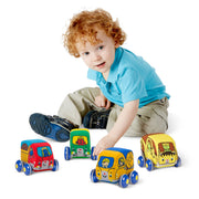 K's Kids Pull-Back Construction Vehicles D0