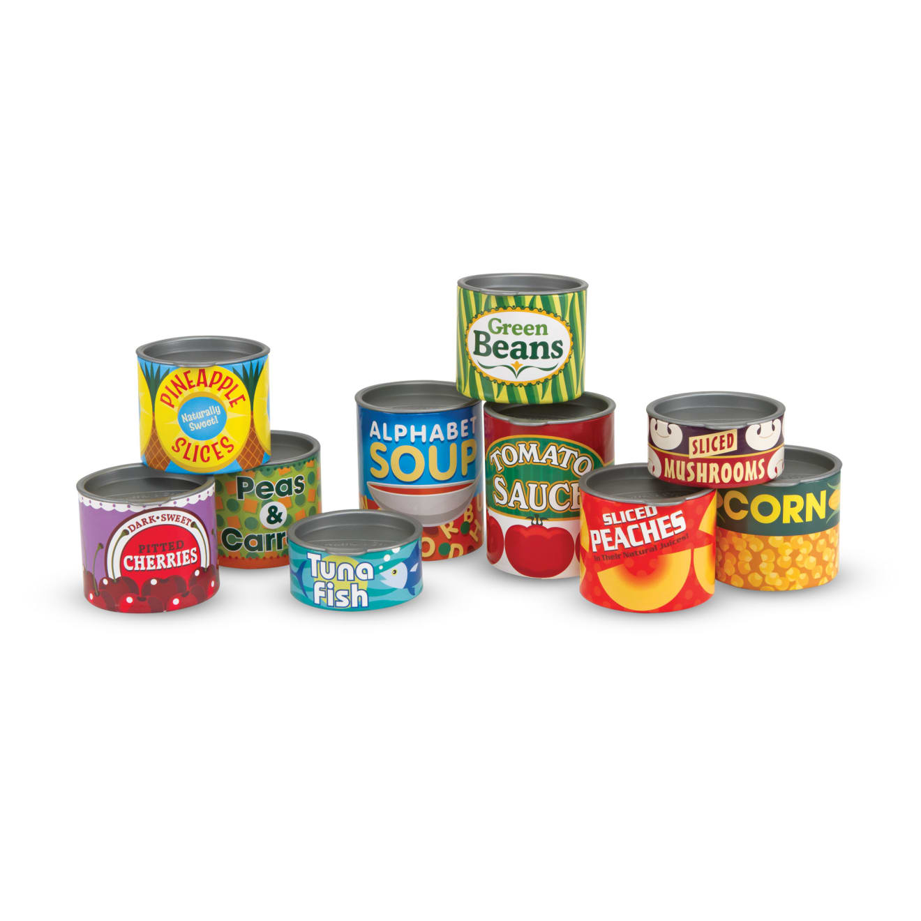 Let's Play House! Grocery Cans D5