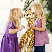 Lifelike Plush Baby Giraffe R8