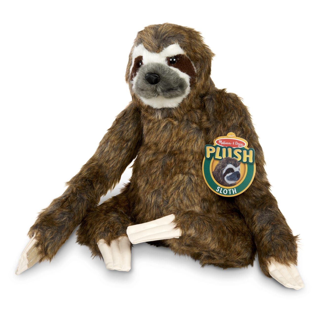 Lifelike Plush Sloth F9