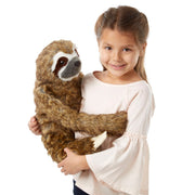 Lifelike Plush Sloth F9