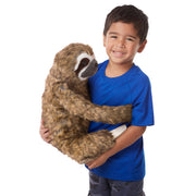 Lifelike Plush Sloth F9