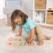 Lift & See Numbers Peg Puzzle - 10 Pieces K9