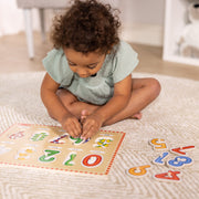 Lift & See Numbers Peg Puzzle - 10 Pieces K9