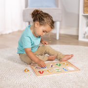 Lift & See Numbers Peg Puzzle - 10 Pieces K9