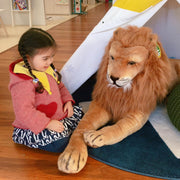 Lion Lifelike Plush Stuffed Animal J7