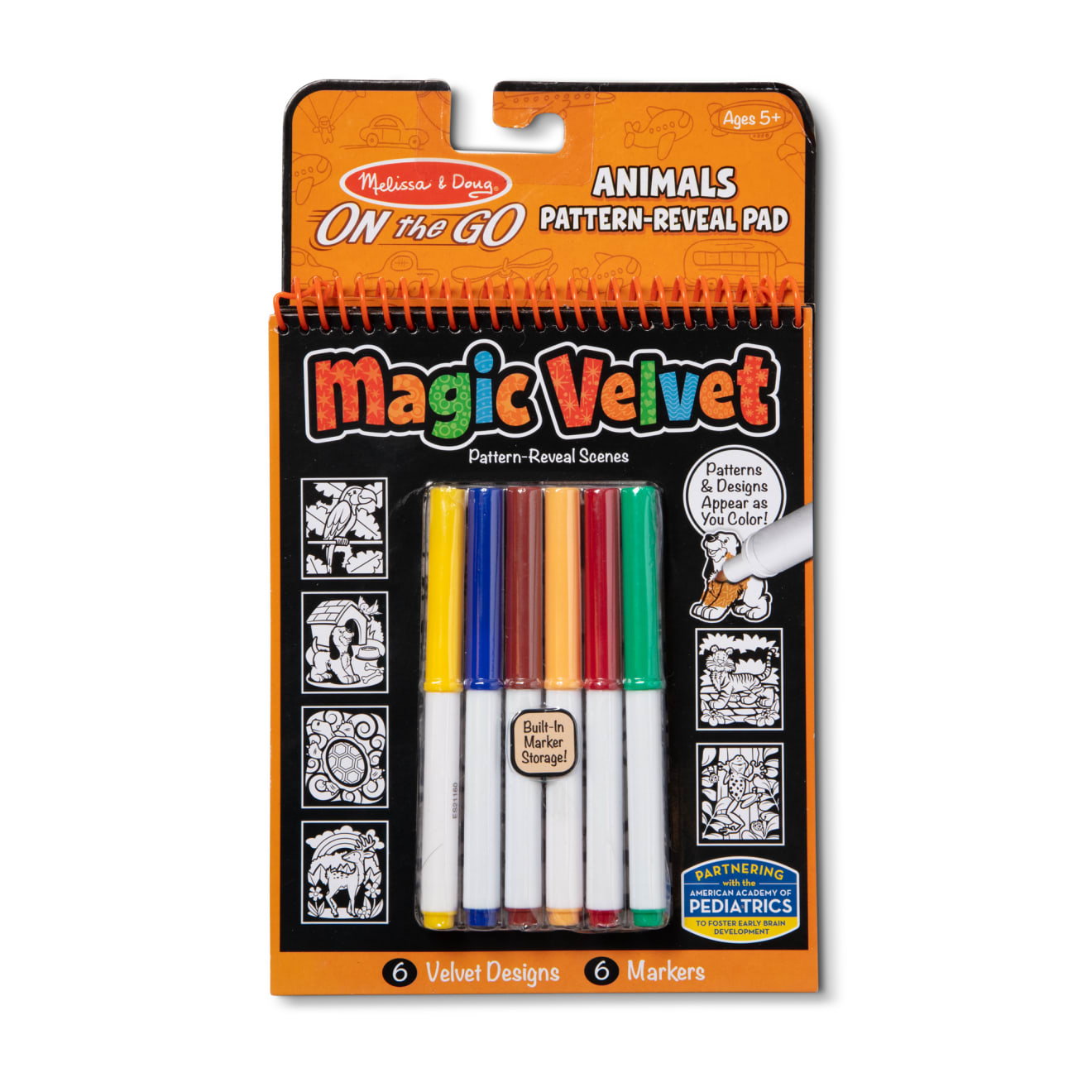 Magic Velvet Animal Scenes - On the Go Travel Activity K3