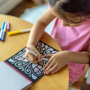 Magic Velvet Butterfly Scenes - On the Go Travel Activity M3