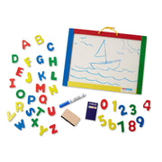Magnetic Chalkboard & Dry-Erase Board (Uppercase) W8