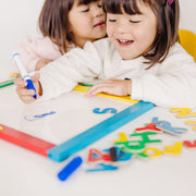 Magnetic Chalkboard & Dry-Erase Board (Uppercase) W8