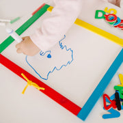 Magnetic Chalkboard & Dry-Erase Board (Uppercase) W8