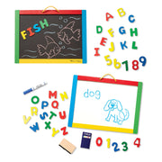 Magnetic Chalkboard & Dry-Erase Board (Uppercase) W8