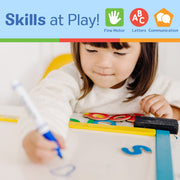 Magnetic Chalkboard & Dry-Erase Board (Uppercase) W8
