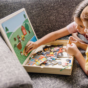 Magnetic Matching Picture Game D7
