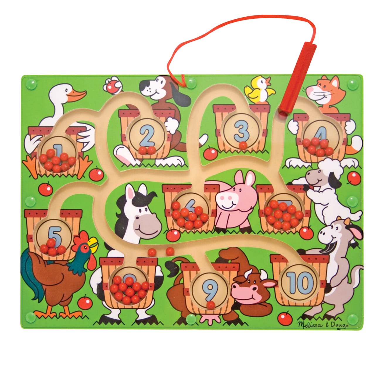 Magnetic Number Maze Q3