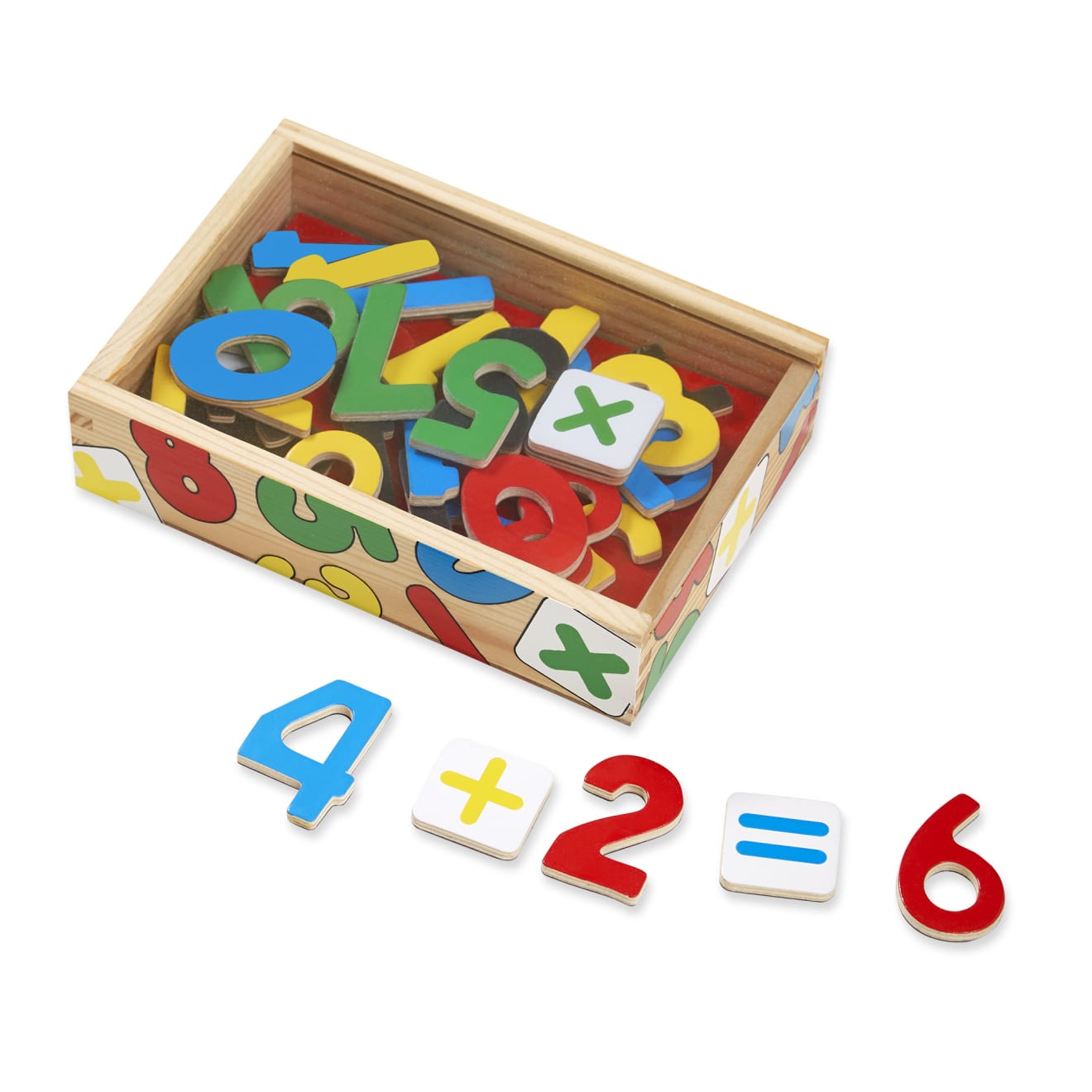 Magnetic Wooden Numbers W1