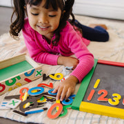 Magnetic Wooden Numbers W1