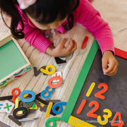 Magnetic Wooden Numbers W1