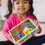 Magnetic Wooden Numbers W1