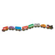 Magnetic Wooden Train Cars Y8