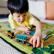Magnetic Wooden Train Cars Y8