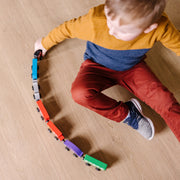 Magnetic Wooden Train Cars Y8