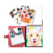 Make-a-Face – Farm Reusable Sticker Pad – On the Go Travel Activity G2