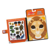 Make-a-Face – Safari Reusable Sticker Pad – On the Go Travel Activity P5