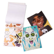 Make-a-Face Sticker Pad - Crazy Characters M9