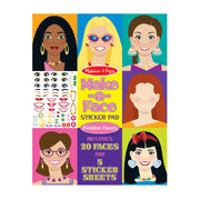 Make-a-Face Sticker Pad - Fashion Faces E8