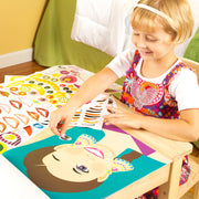 Make-a-Face Sticker Pad - Fashion Faces E8