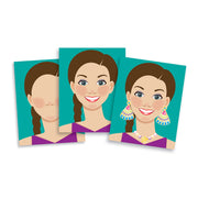 Make-a-Face Sticker Pad - Fashion Faces E8