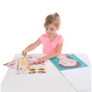 Make-a-Face Sticker Pad - Fashion Faces E8