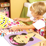 Make-a-Face Sticker Pad - Fashion Faces L4