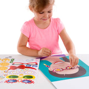 Make-a-Face Sticker Pad - Fashion Faces L4